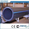 Plastic Water Supply HDPE Pipe Dimensions with PE100 Material